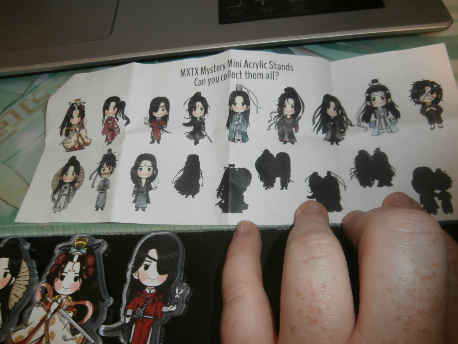 Mini Acrylic Stands Heaven's Official Blessing  Hua Cheng Xie Lan