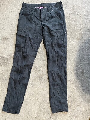 Athleta's Take 2 Travel Cargo Pants in Black Women's Size 2