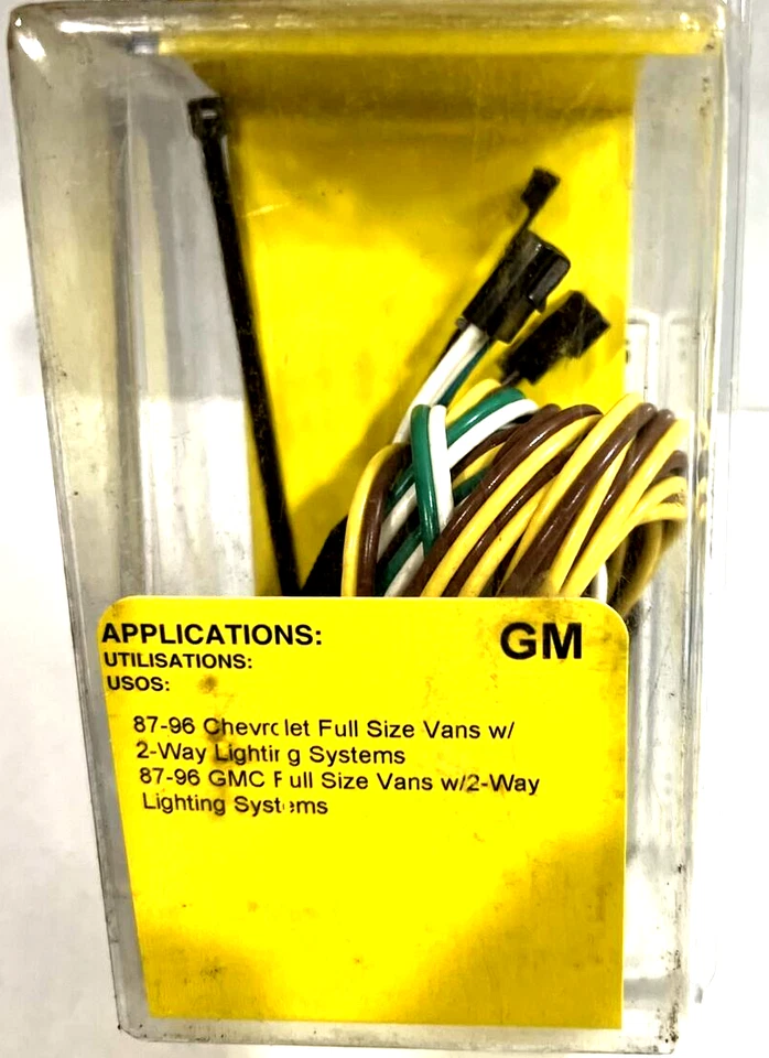 Kit de cableado de remolque Valley T-Connector 31305 para furgoneta GMC 87-96/furgoneta Chevy Foto 3 de 4