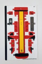 LEGO 76914 Ferrari 812 Competizione Original Sticker Sheet - Authentic Decals