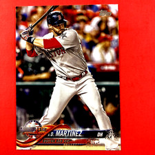 JD Martinez 2018 Topps Update Series Card #23 MLB Boston Red Sox