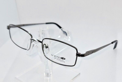 M'EYE GENERATION R3711 UNISEX EYEGLASSES 51-18-140 GUNMETAL WITH SOFT CASE