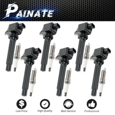 6PCS Ignition Coil&Plug Pack For 2006-2008 Suzuki Grand Vitara  V6 2.7L UF562