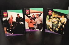 3 CARDS HIP-HOP FUNKY De La Soul Bell Biv Devoe ProSet "SUPER STARS" MUSIC CARDS