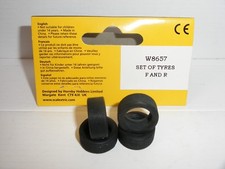 Scalextric - W8657 Set of BMW Mini Cooper Front and Rear Tyres - NEW