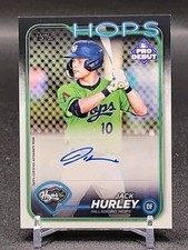 2024 Topps Pro Debut Baseball Jack Hurley Prospect Base Auto Hillsboro Hops