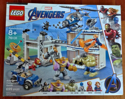 LEGO 76131 Marvel Super Heroes Avengers Compound Battle Brand New Sealed Box