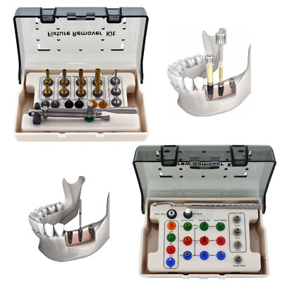 Implant NeoBiotech SR FR Fixture Fractured Screw Removal Kit Screw Driver Wrench