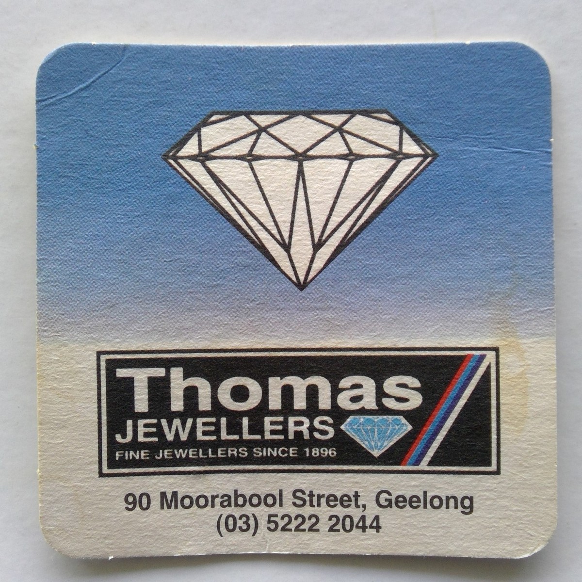 Thomas Jewellers 90 Moorabool St Geelong 0352222044 Coaster (B335