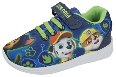 Paw Patrol Sportschuhe Jungen Blau Figur Turnschuhe Freizeit Pumps Kinder Gr. 