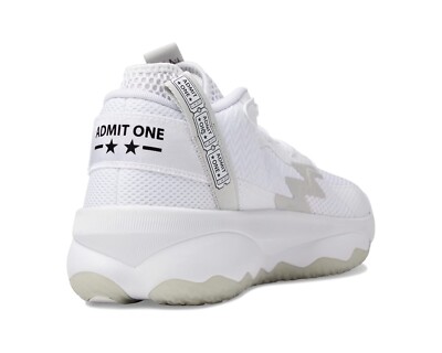 NEW adidas DAME 8 Lillard Admit One White Men's Basketball Shoes