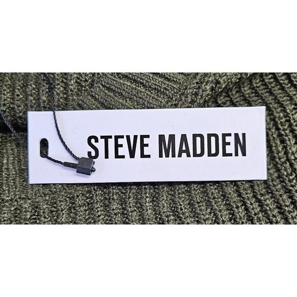 Steve Madden Camille Olive Night Women's Crop Sweater Size L