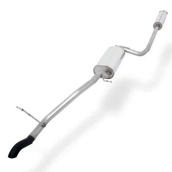 Fox Impianto Completo Da Gatto. Ford Focus II Torneo 1x55mm Verniciato Nero Look - Immagine 3 di 4