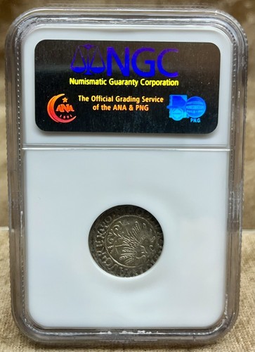 Poland Lithuania 1558 1/2 Groat Polgrosz Sigismund II August NGC MS 61 L/LITVA - Picture 5 of 5