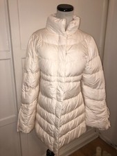 Arden B Cappotto Piumino Colore Crema con Maniche Motivo Rosa Taglia M