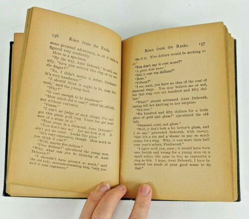 RISEN FROM THE RANKS ~ BY HORATIO ALGER JR. ~ HURST & COMPANY ~ HC Book. - Bild 10 von 10