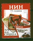 0277 SERBIA 2010 - The Weekly Newspaper "NIN" - MNH Set