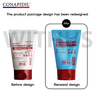 CONAPIDIL Cemenzal Light Cream 100ml / 3.38 fl.oz - Tracking CONAPIDIL Cemenzal Light Cream 100ml / 3.38 fl.oz - Tracking