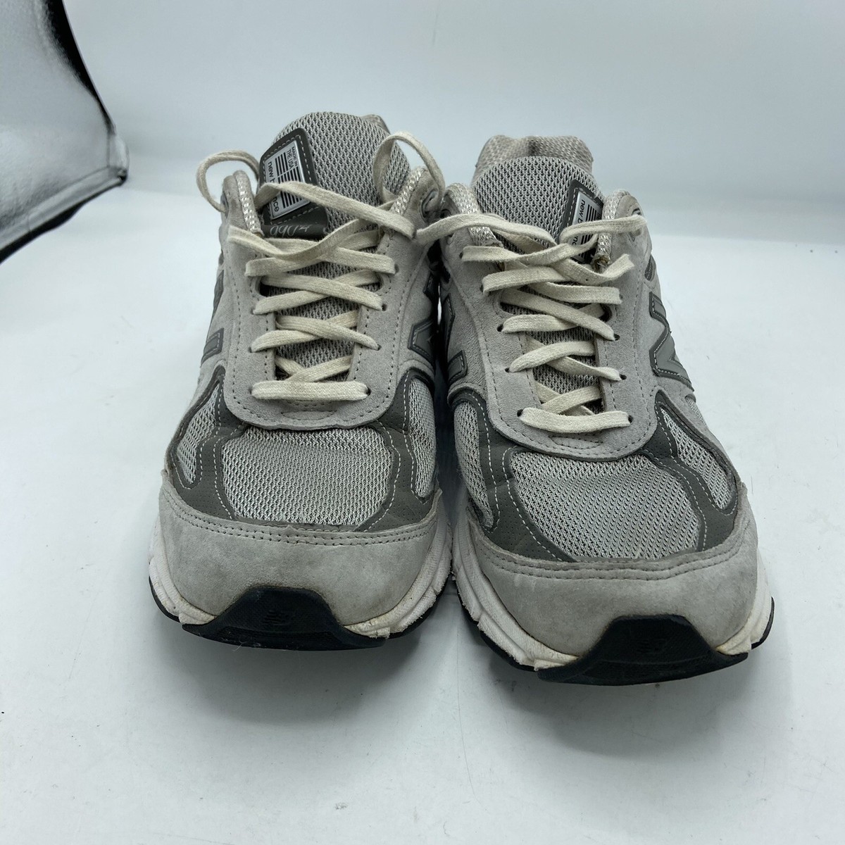 New Balance 990V4 Greystone Suede Men Running Sneaker Shoes M990GL4 Size 9 New Balance 990V4 Greystone Suede Men Running Sneaker Shoes  main image 2