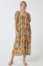 New Anthropologie Sundry Retro Floral Maxi Dress size 2