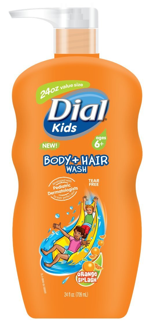 Refreshing Orange Splash Body & Hair Wash in 24 Ounce Bottle