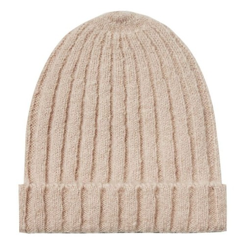 Rylee + Cru Knit Beanie Wool Blend Natural-Unisex Warm Winter Hat CHILD M/L