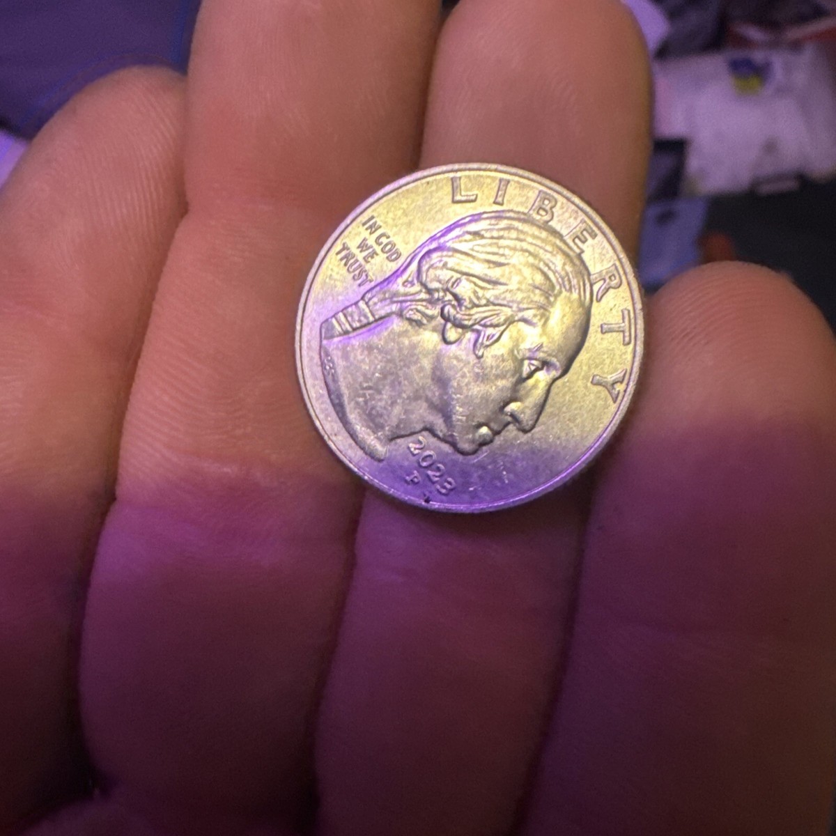 2023 Quarter Error Coin No Writing On The Back | eBay