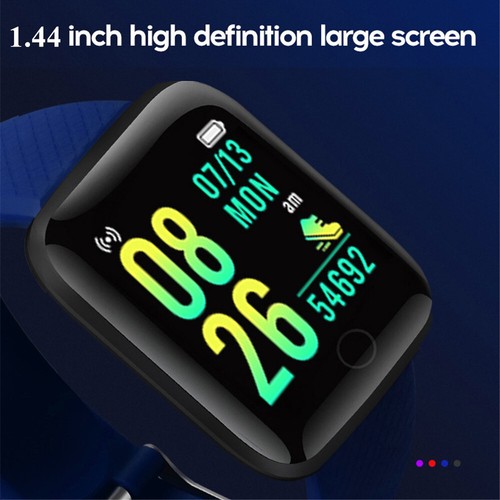 Cinturino Smart Watch Braccialetto Braccialetto Fitness Tracker Frequenza Cuore Monitoraggio Sport - Foto 20 di 29