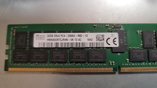 HYNIX HMA84GR7CJR4N-VK 32GB (1X32GB) 2RX4 PC4-2666V DDR4 SERVER MEMORY - Picture 2 of 2