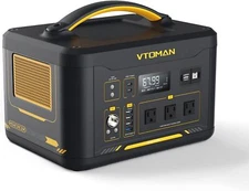 VTOMAN Jump 1500X Portable Power Station 1500W (3000W Peak) 828Wh LiFePO4 (LFP)