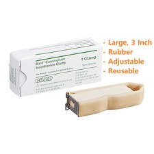 Cunningham Clamp Bard Penile Incontinence Clamp, Large - 3'' Sponge Rubber, Each