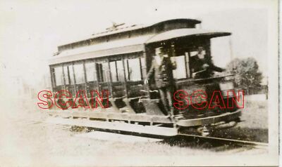 1A954 2NDGEN POOR RP 1930s CITIZENS ELECTRIC RAILWAY FRANKLIN PA