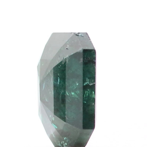 1.04 CT Natural Loose Emerald Diamond 6.60 MM Blue Green Color Diamond QN9396 - Video 1 of 1