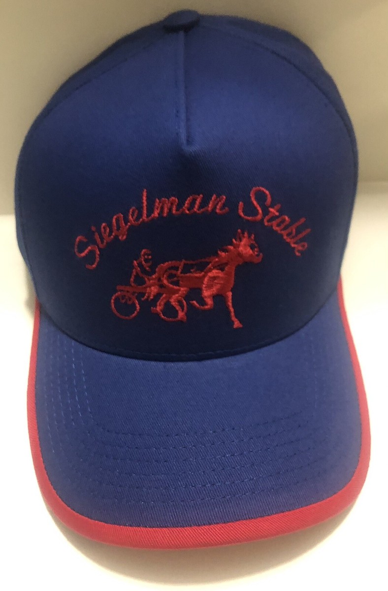 New York Rangers x Siegelman Stable Royal Blue Adjustable Hat MSG