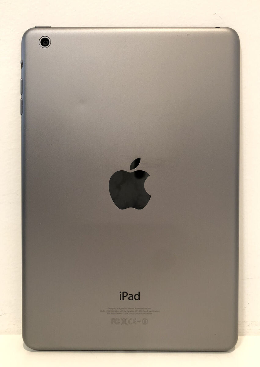 Original Apple iPad Mini 1st Gen A1432 Back Cover - Space Original Apple iPad Mini 1st Gen A1432 Back Cover - Space
