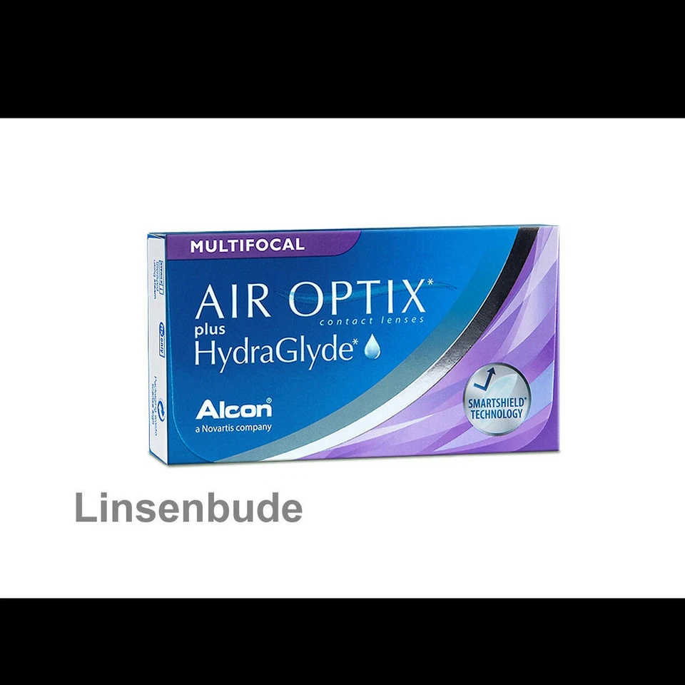 ALCON AIR OPTIX plus Hydraglyde Multifocal 1x3er Box Monatslinsen Lotrafilcon B