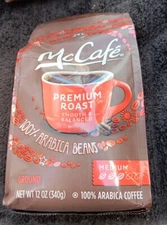 McDonalds McCafe Premium Roast Ground Coffee Bag 12.oz (SEE PICS) (CO2)