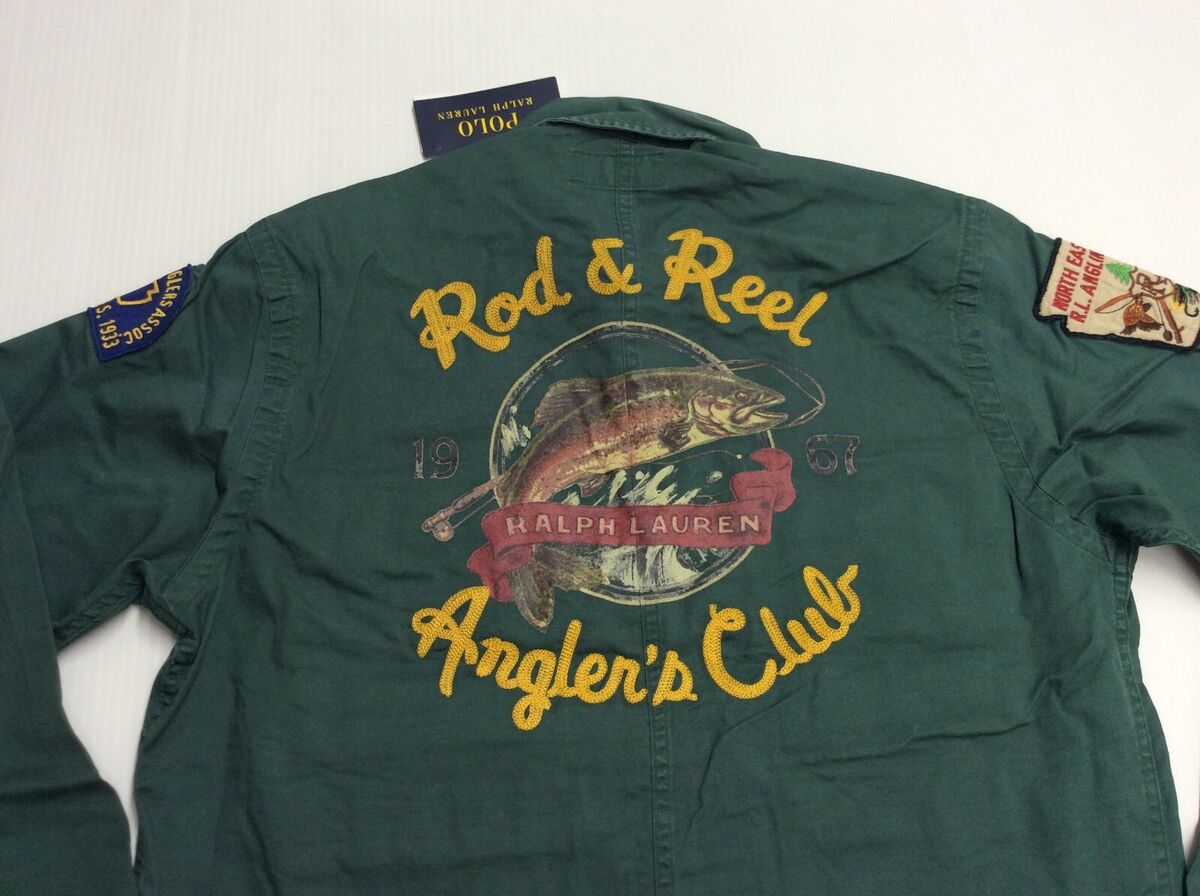 Polo Ralph Lauren VTG Retro Sportsman Fishing Rod Reel Polo Ralph Lauren VTG Retro Sportsman Fishing Rod Reel