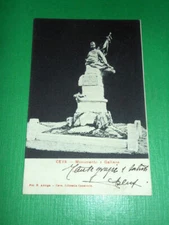 Postcard Ceva (Wedge) - Monument to Galliano 1904