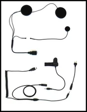 IMC MOTORCOM HS-110 - FULL FACE STYLE HELMET HEADSET FOR TWO-WAY RADIOS
