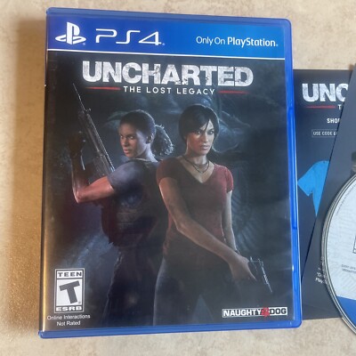 Uncharted Lost Legacy & Nathan Drake Collection (Disc Only) PS4