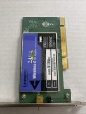 LINKSYS WIRELESS-G PCI ADAPTER WMP54G 2.4GHz 54Mbps