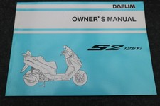 Bedienungsanleitung Owners Manual  für Daelim S2 125  FI  Freewing  Neu  (26146)