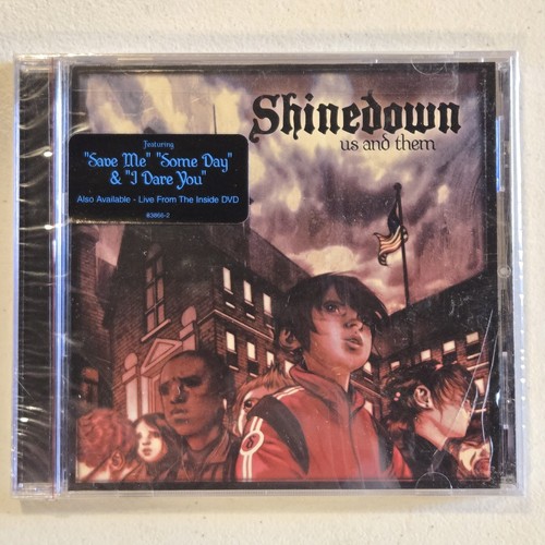 Shinedown - Us And Them CD 2005 HARD ROCK ALTERNATIVE METAL ATLANTIC - BRANDNEU