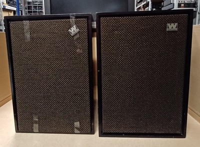 Wharfedale Denton 2 Regallautsprecher Paar Vintage HiFi Speaker Pair