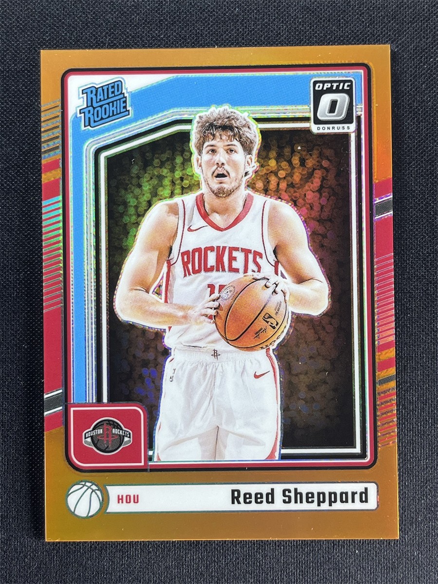 2024-25 Panini Donruss Optic Reed Sheppard #255 Orange Rated Rookie RC /175
