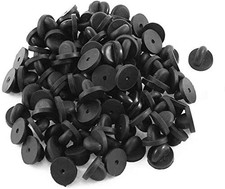 Rubber Pin Backs, 50PCS Lapel Safety Backs fo...