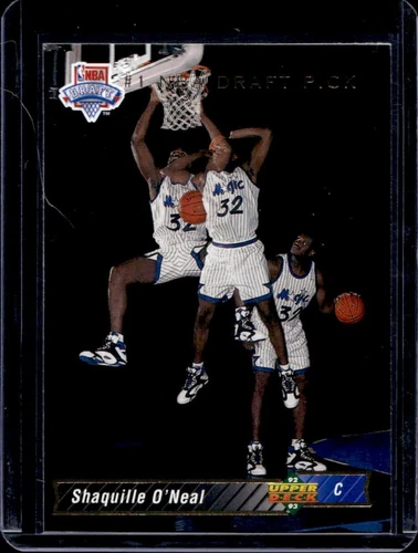 1992-93 Upper Deck Shaquille O'Neal Rookie RC #1b Magic