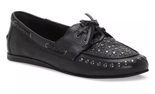 Lucky Brand Women's Timini Studded leather lightweight Moccasin Loafers Sz 8 new