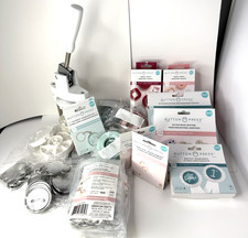 We R Memory Keepers Button Press Custom Bundle Heart Square  3 Circle Inserts